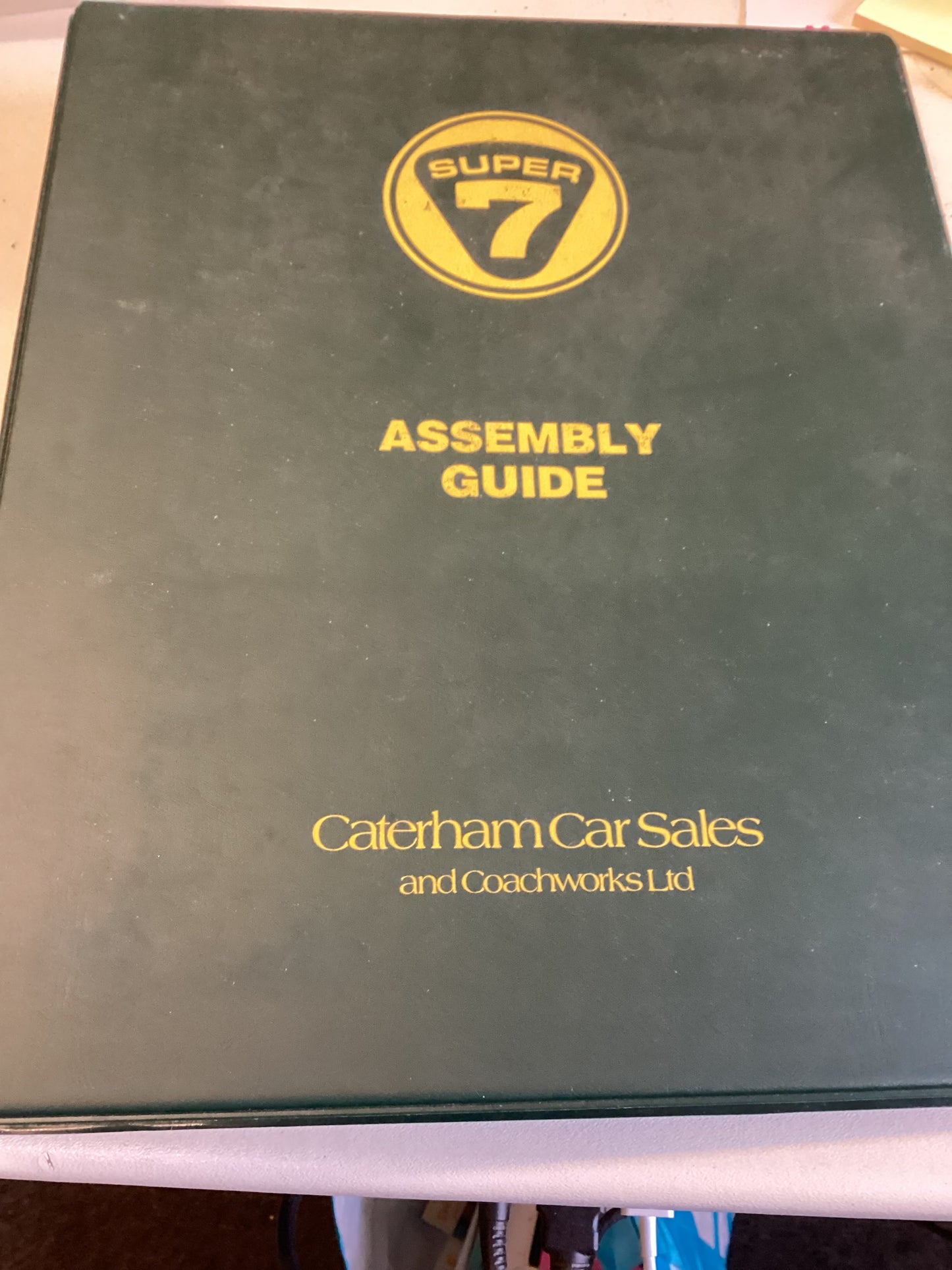 Super 7 Assembly Guide Caterham Car Sales and Coachworks Ltd Facsimile