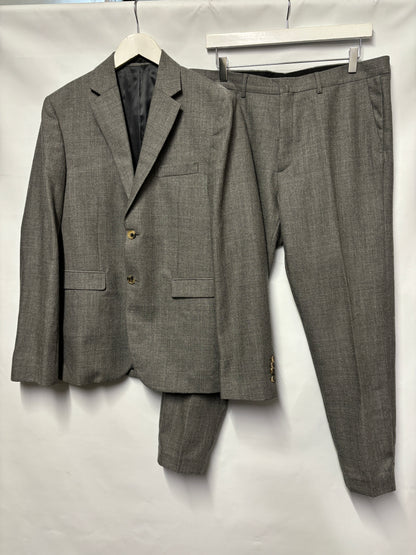 Acne Studios Grey Wool Two Piece Suit 48/50 (W34 Trousers)