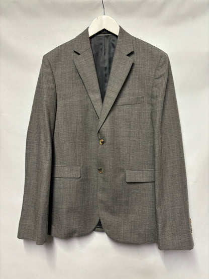 Acne Studios Grey Wool Two Piece Suit 48/50 (W34 Trousers)