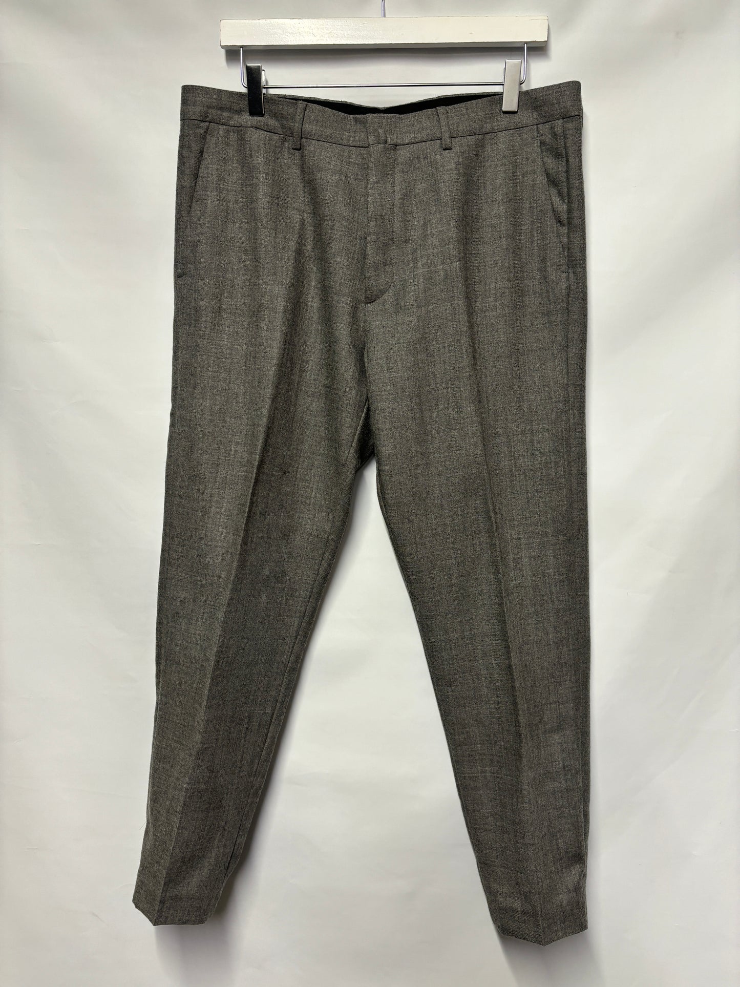 Acne Studios Grey Wool Two Piece Suit 48/50 (W34 Trousers)