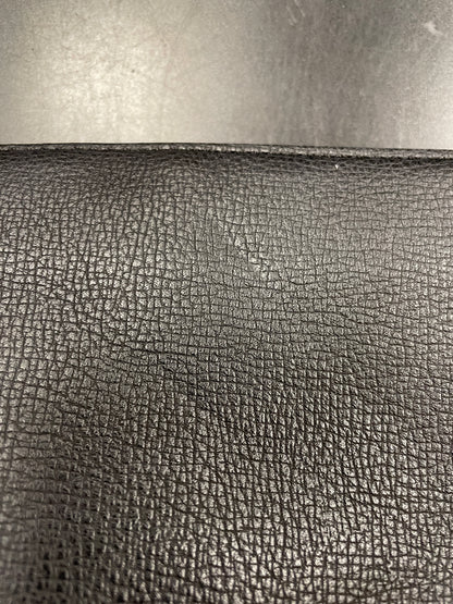 Dune Black Faux Leather Handbag Bag with Gold Hardware