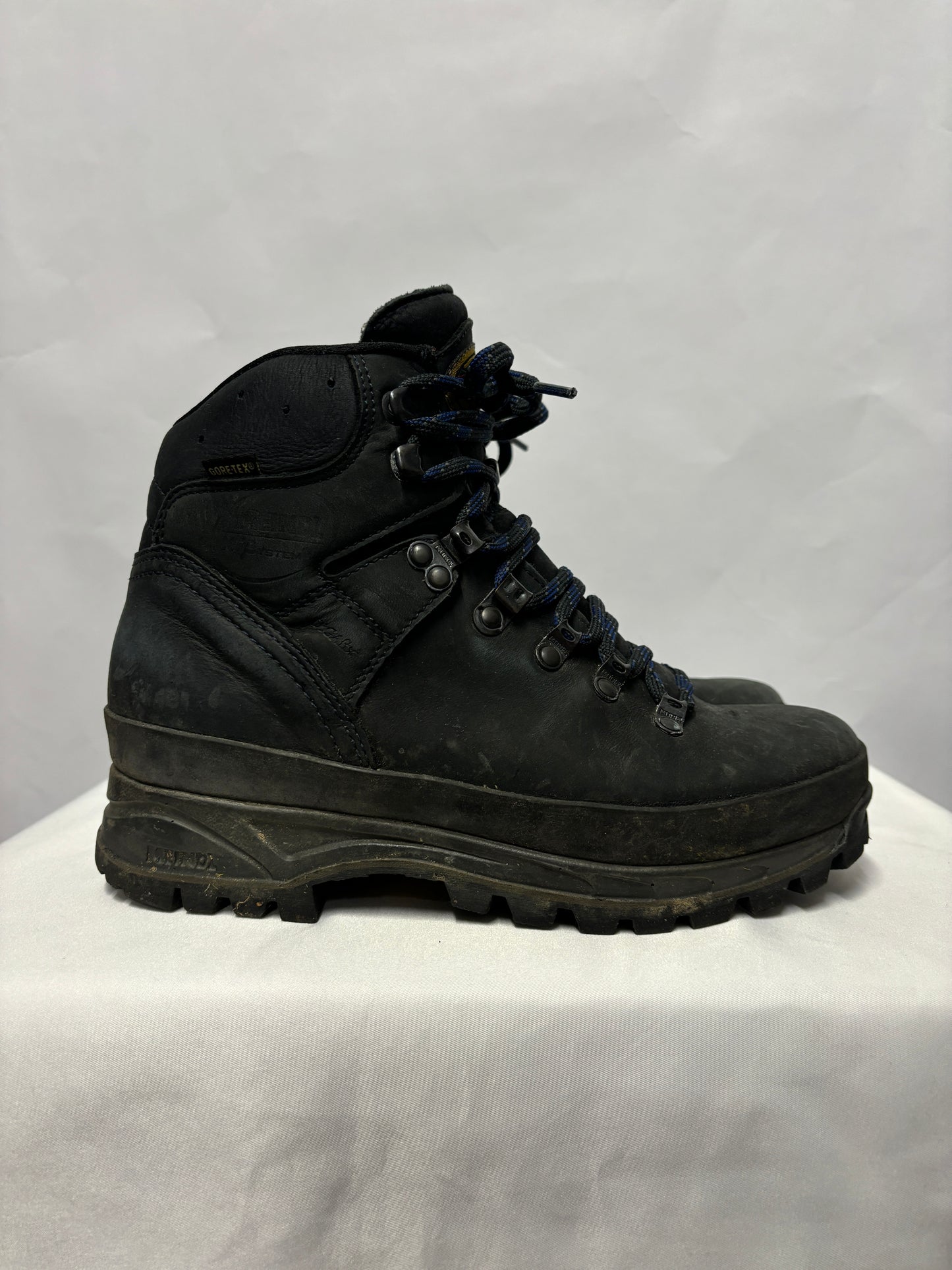 Meindl Navy Nubuck Leather Gore-tex Burma Lady Pro MFS Walking Boot 5.5