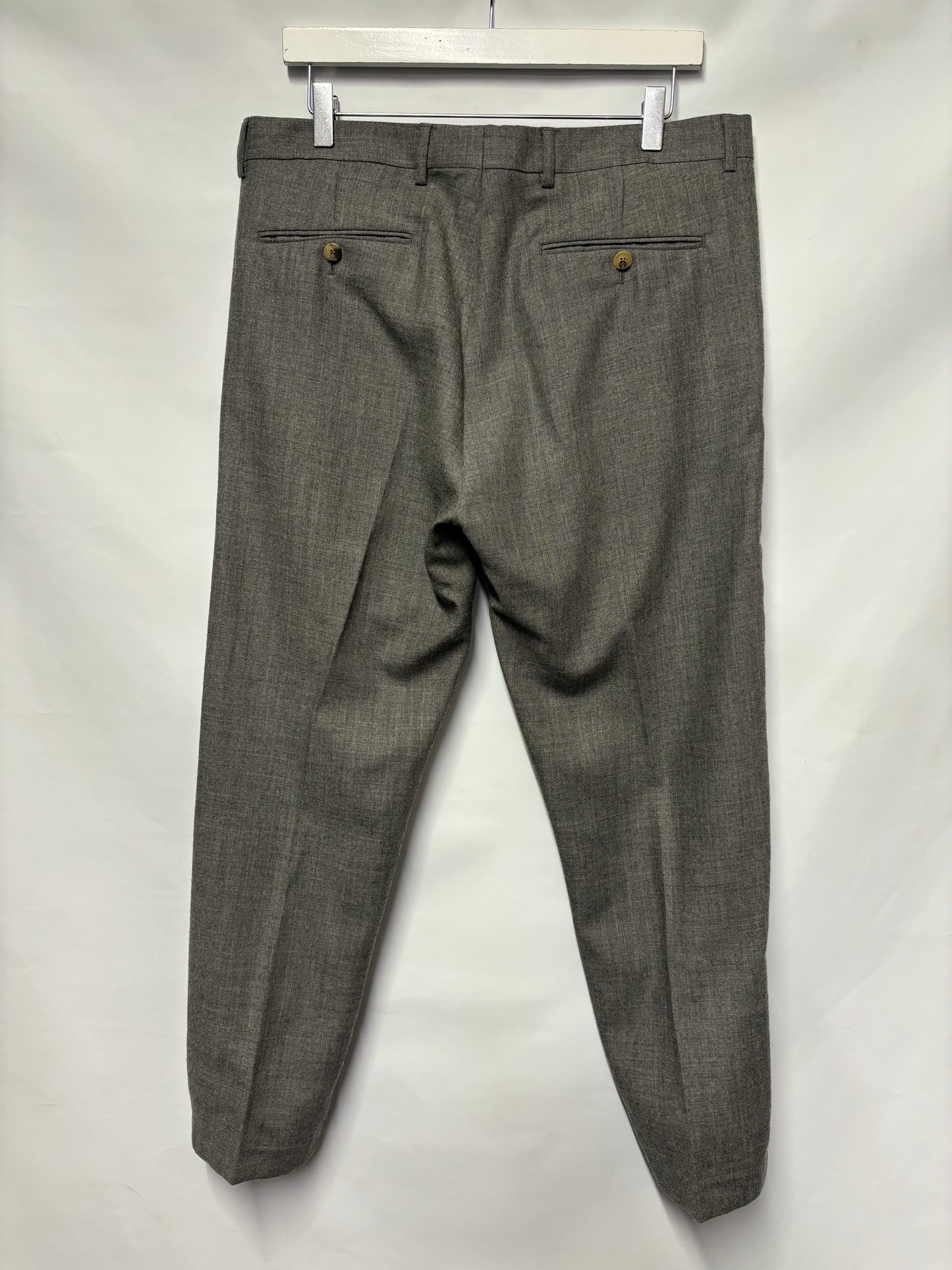 Acne Studios Grey Wool Two Piece Suit 48/50 (W34 Trousers)