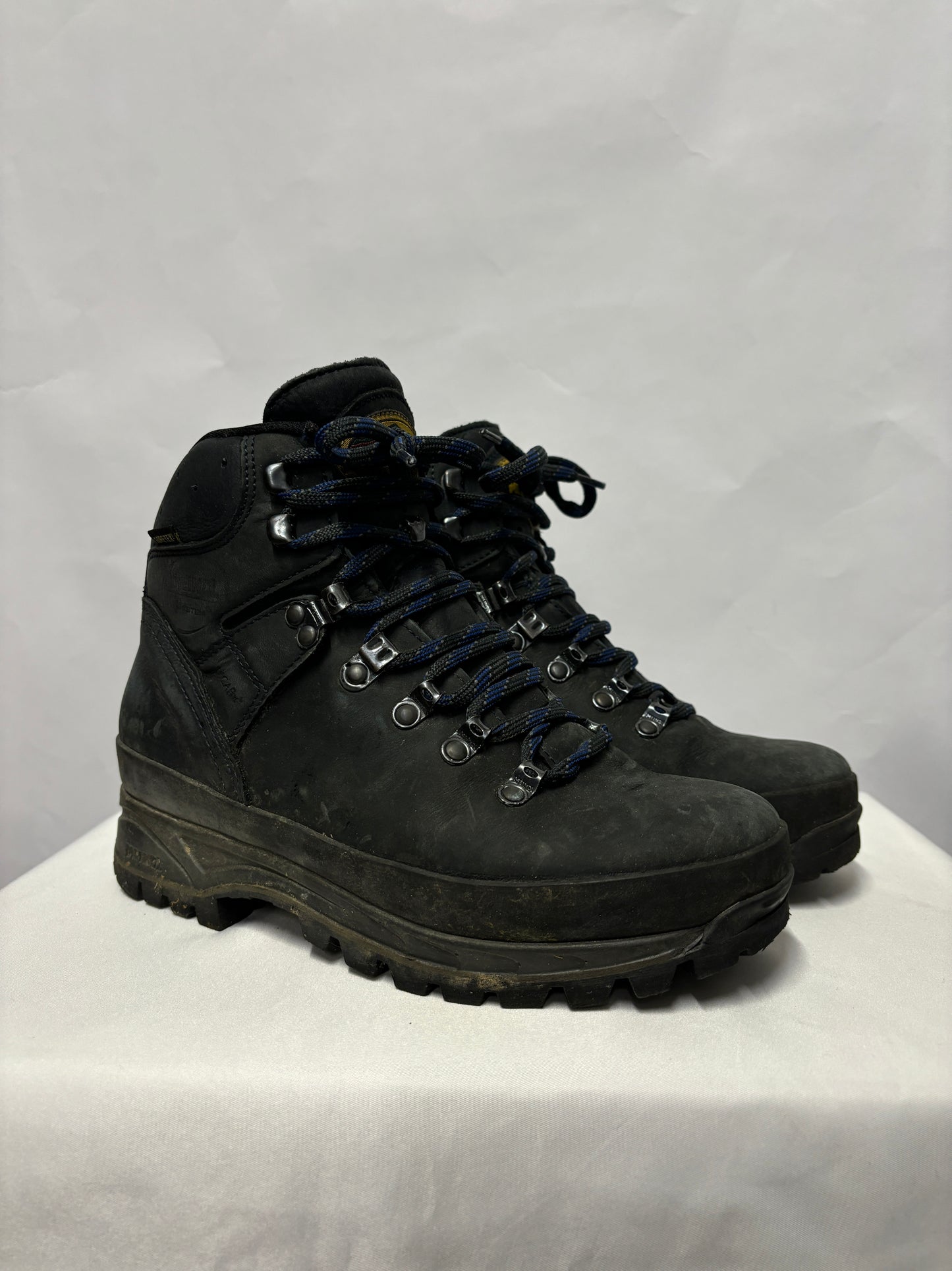 Meindl Navy Nubuck Leather Gore-tex Burma Lady Pro MFS Walking Boot 5.5