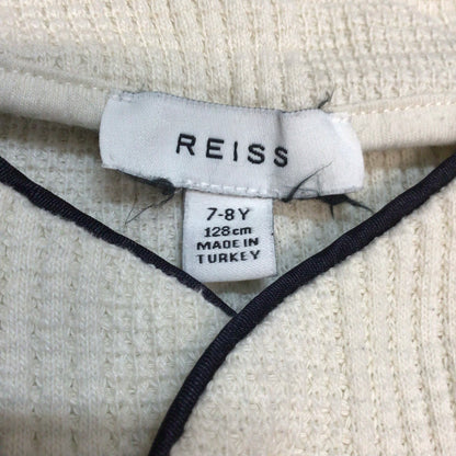 Reiss Ecru Jonny Senior Textured Shirt & Shorts 2 Piece Size (7-8yrs, 128cm)