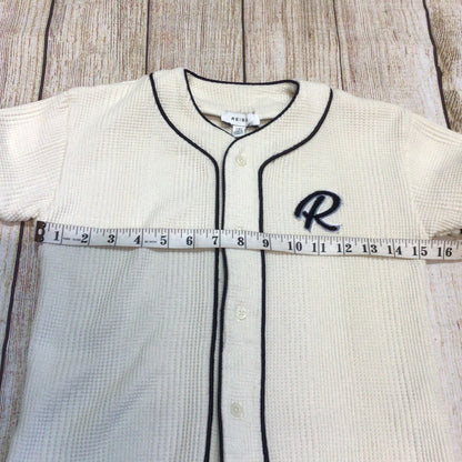 Reiss Ecru Jonny Senior Textured Shirt & Shorts 2 Piece Size (7-8yrs, 128cm)
