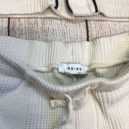 Reiss Ecru Jonny Senior Textured Shirt & Shorts 2 Piece Size (7-8yrs, 128cm)