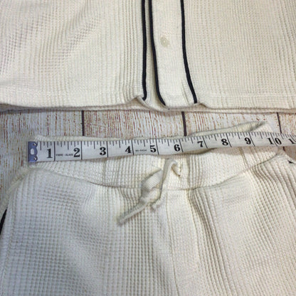 Reiss Ecru Jonny Senior Textured Shirt & Shorts 2 Piece Size (7-8yrs, 128cm)