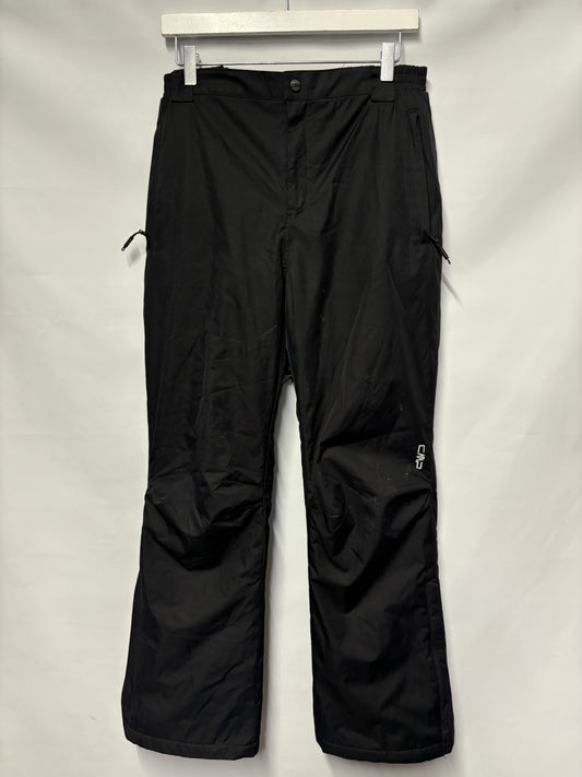 CMP Black Insulated Ski Salopettes 16 Yrs