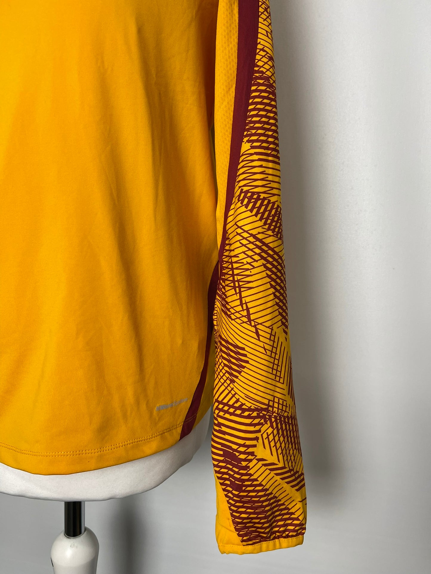 Motherwell FC Yellow Zip Jumper Small