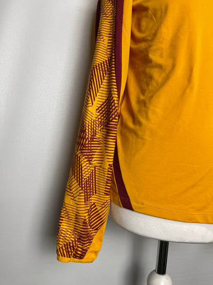 Motherwell FC Yellow Zip Jumper Small