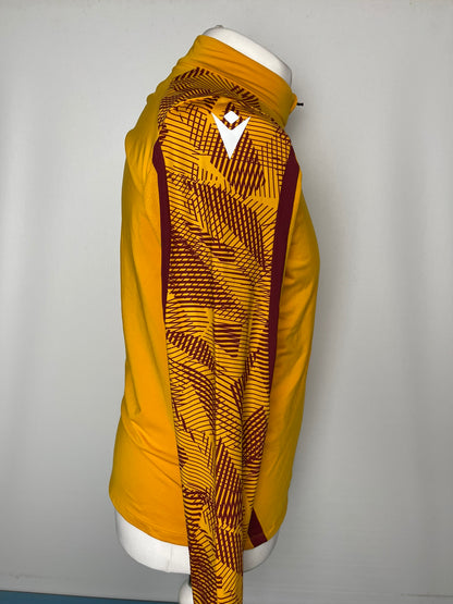 Motherwell FC Yellow Zip Jumper Small