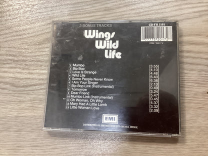 Wings - Wild Side - EMI Fame - 1987 Swindon Pressing - CD-FA 3101