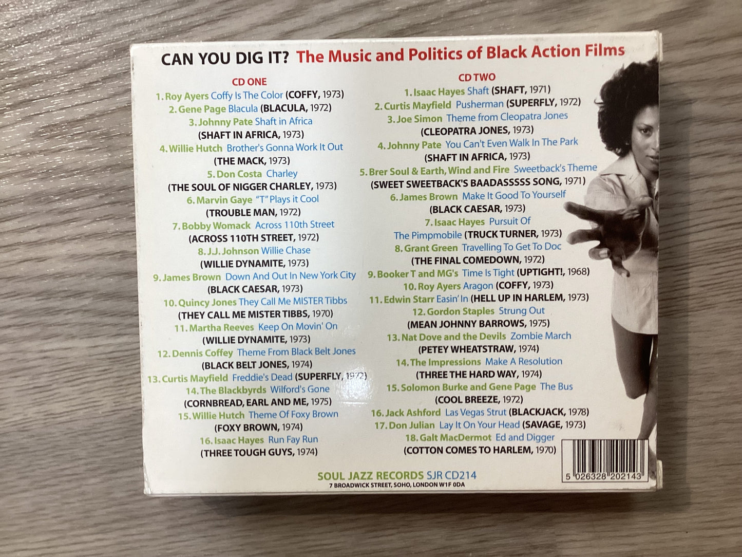 Can You Dig It - The Music and Politics of Black Action Films 1968-75 - 2CD Ltd