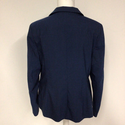 BNWT Next Tailoring Blue Wool Blend Blazer Jacket Size 14