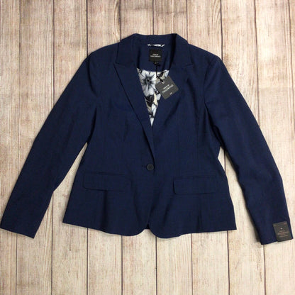 BNWT Next Tailoring Blue Wool Blend Blazer Jacket Size 14