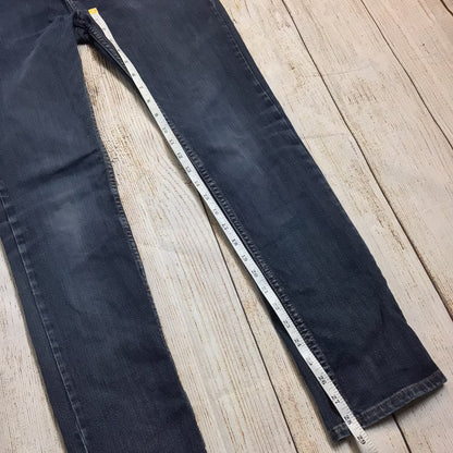 Levi's Grey Blue 510 Skinny Jeans Size W28 L28