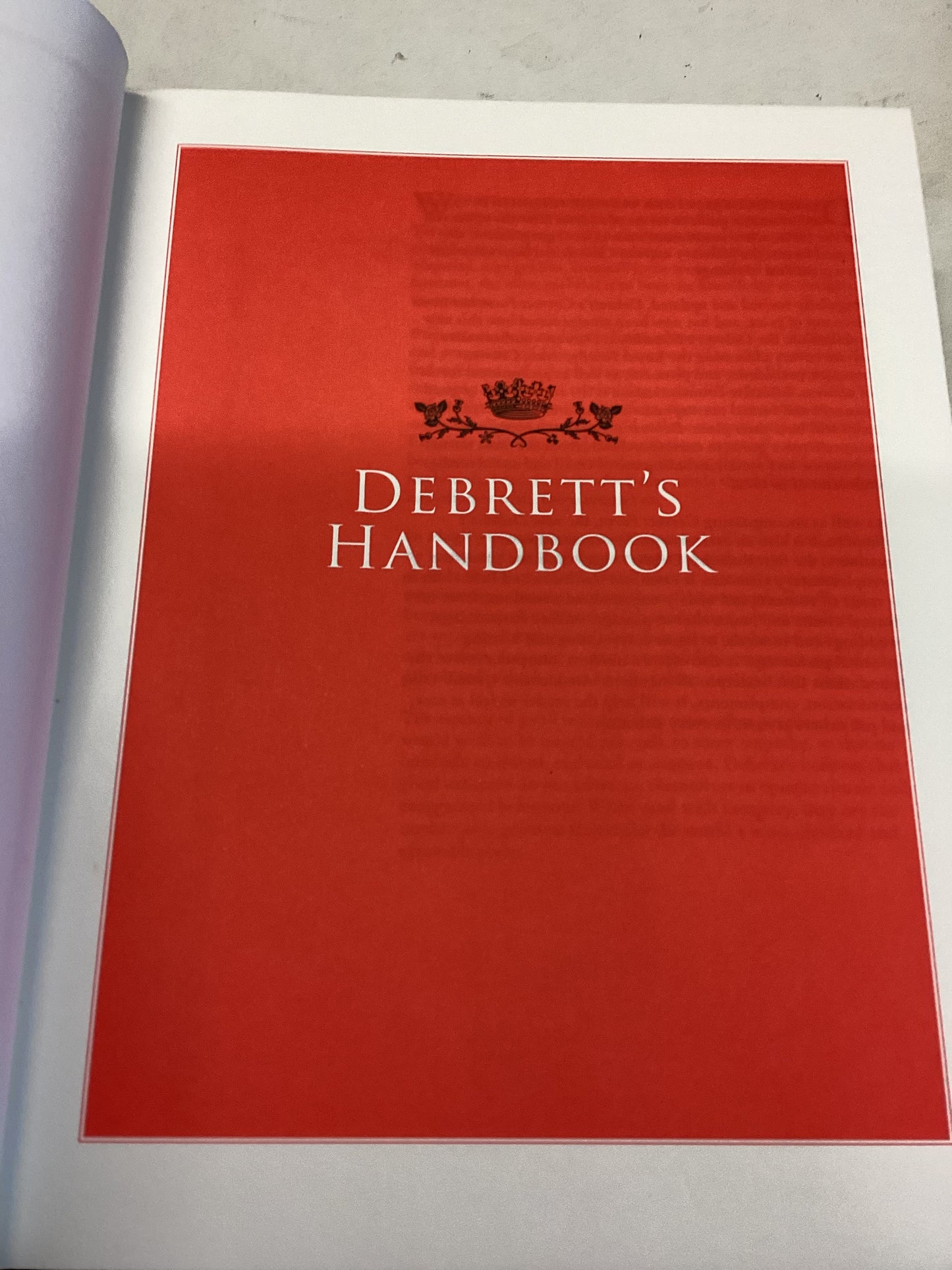 Debrett's Handbook British Style Correct Form Modern Manners