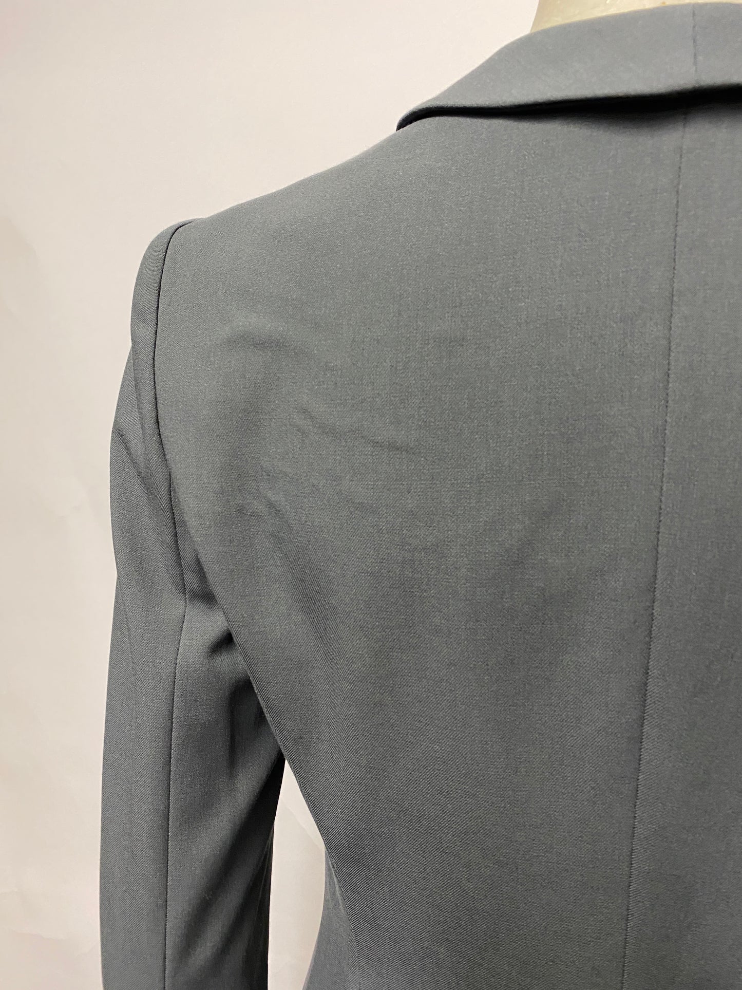 Giorgio Armani Grey Single Button Simple Blazer Small