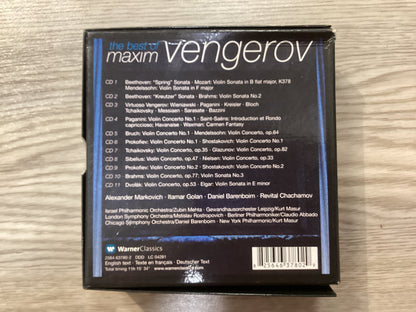 The Best of Maxim Vengerov - 2006 11 CD Box Set - Warner Classics