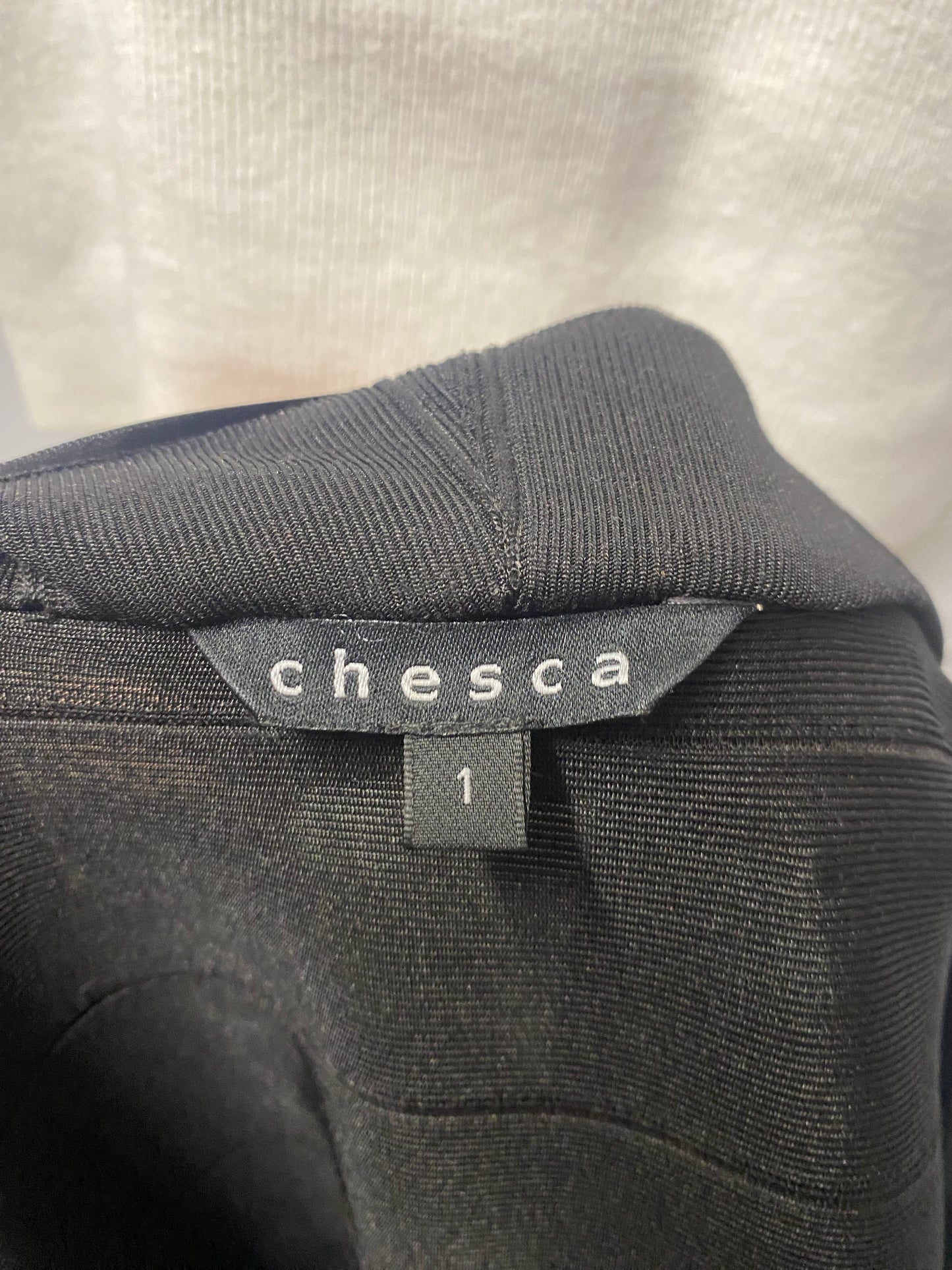 Chesca Black Stretch Smart Jacket Small