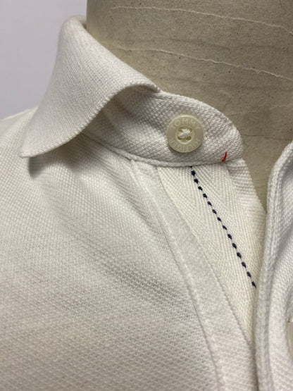 Tommy Hilfiger White Cotton Polo T-shirt S