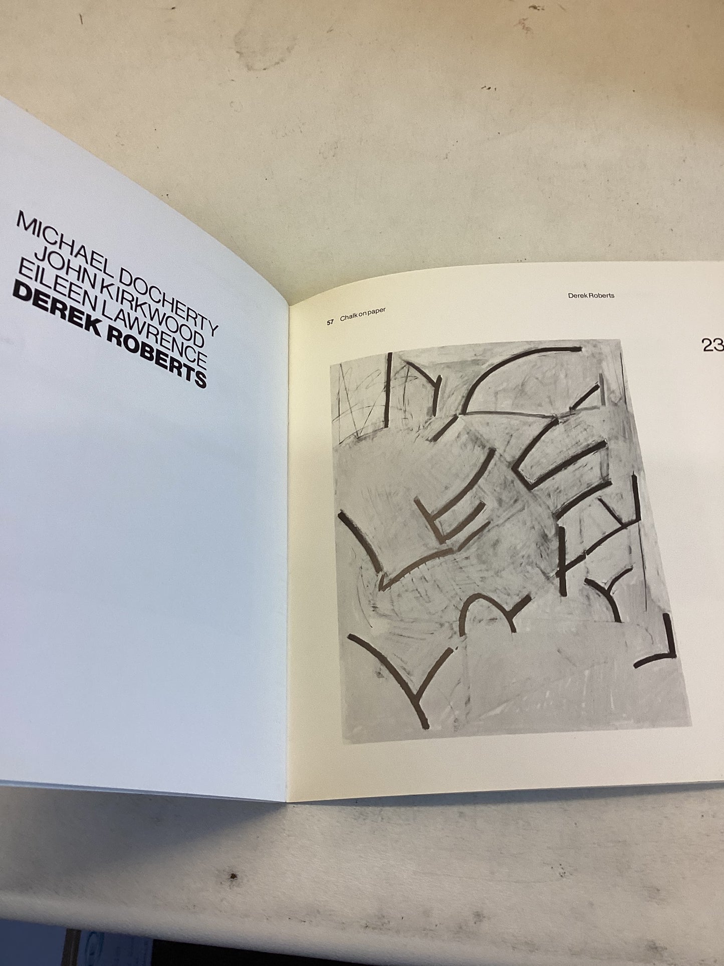 Michael Docherty, John Kirkwood, Eileen Lawrence, Derek Roberts Art Gallery London 9 February - 1 March 1977