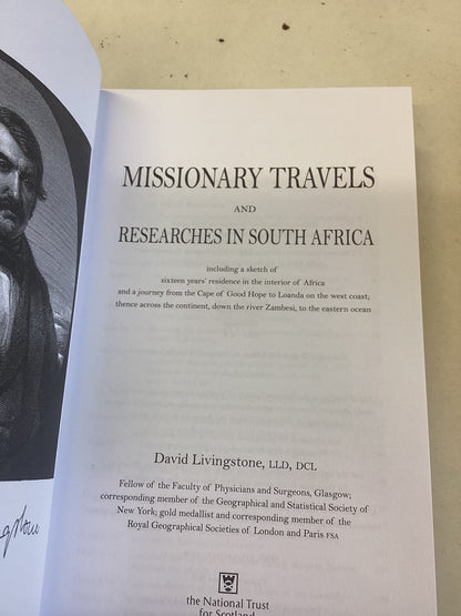 Missionary Travels and Researches In South Africa David Livingstone  Bicentenary Edition