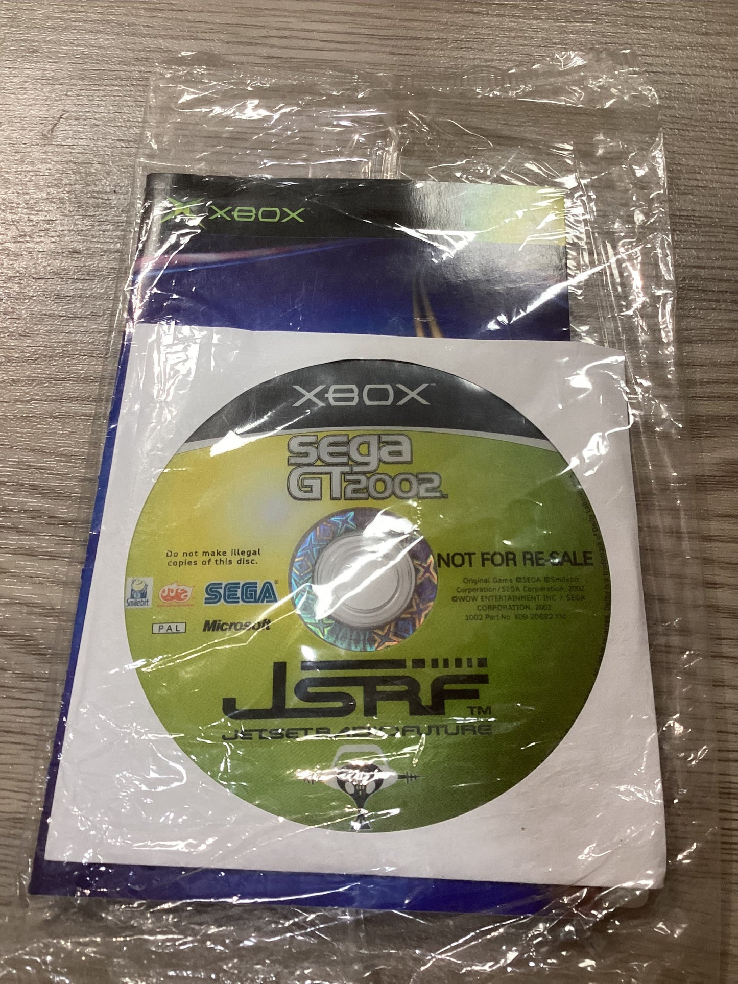 Jet Set Radio Future JSRF / SEGA GT 2002 PAL Original XBOX Still Sealed