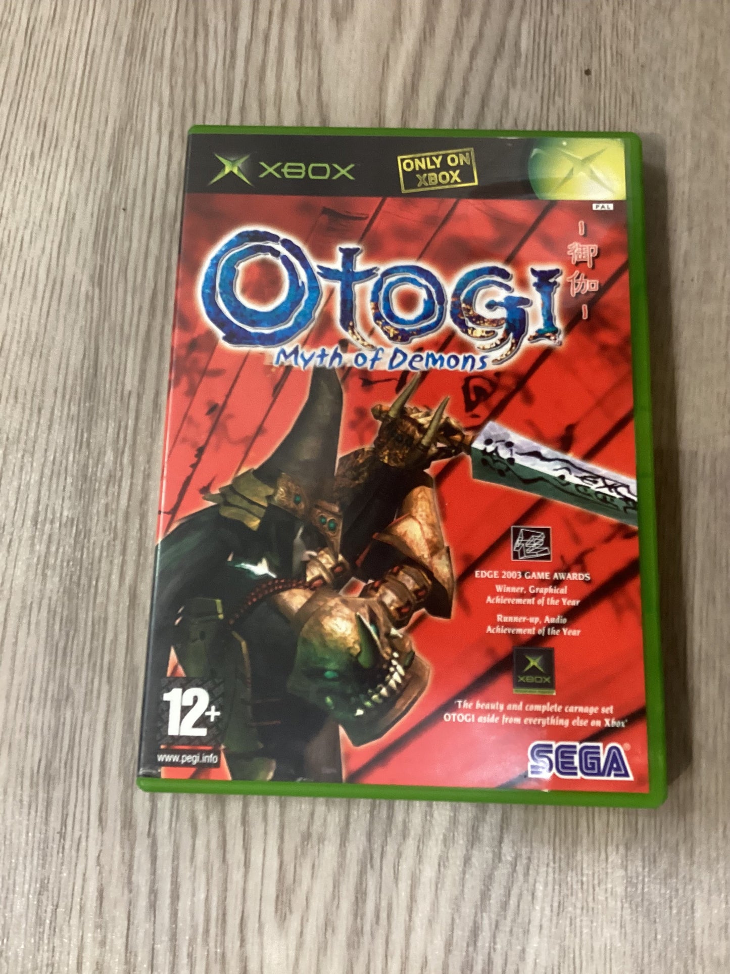 OTOGI Myth of Demons UK PAL XBOX Exclusive 2003 with Manual