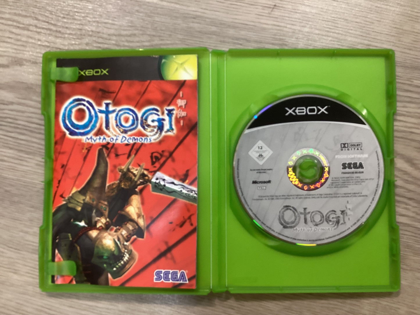 OTOGI Myth of Demons UK PAL XBOX Exclusive 2003 with Manual