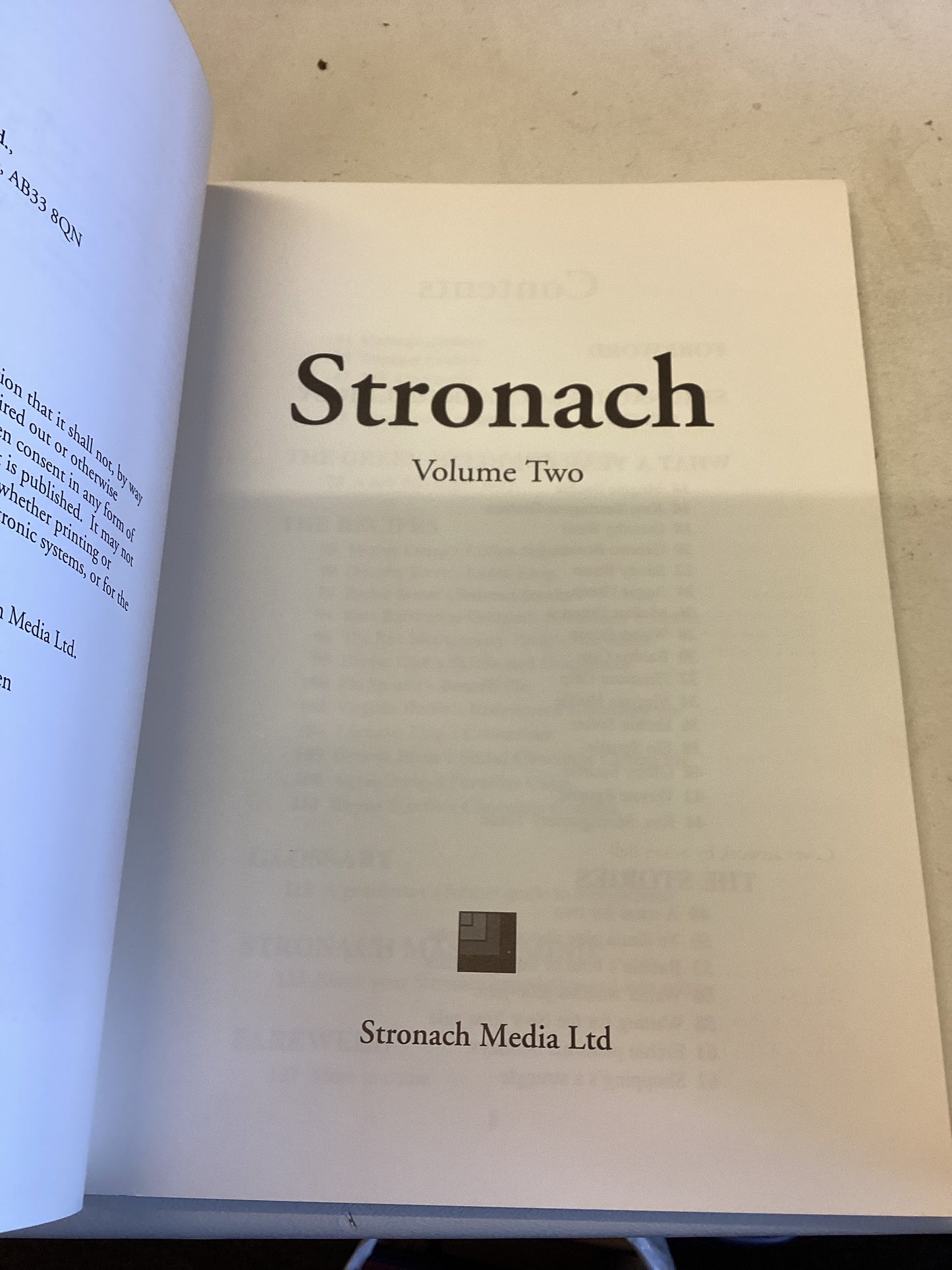 Stronach Volume Two