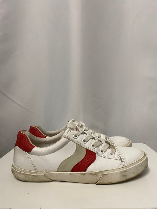 Carvela Red and White Sporty Trainers 6