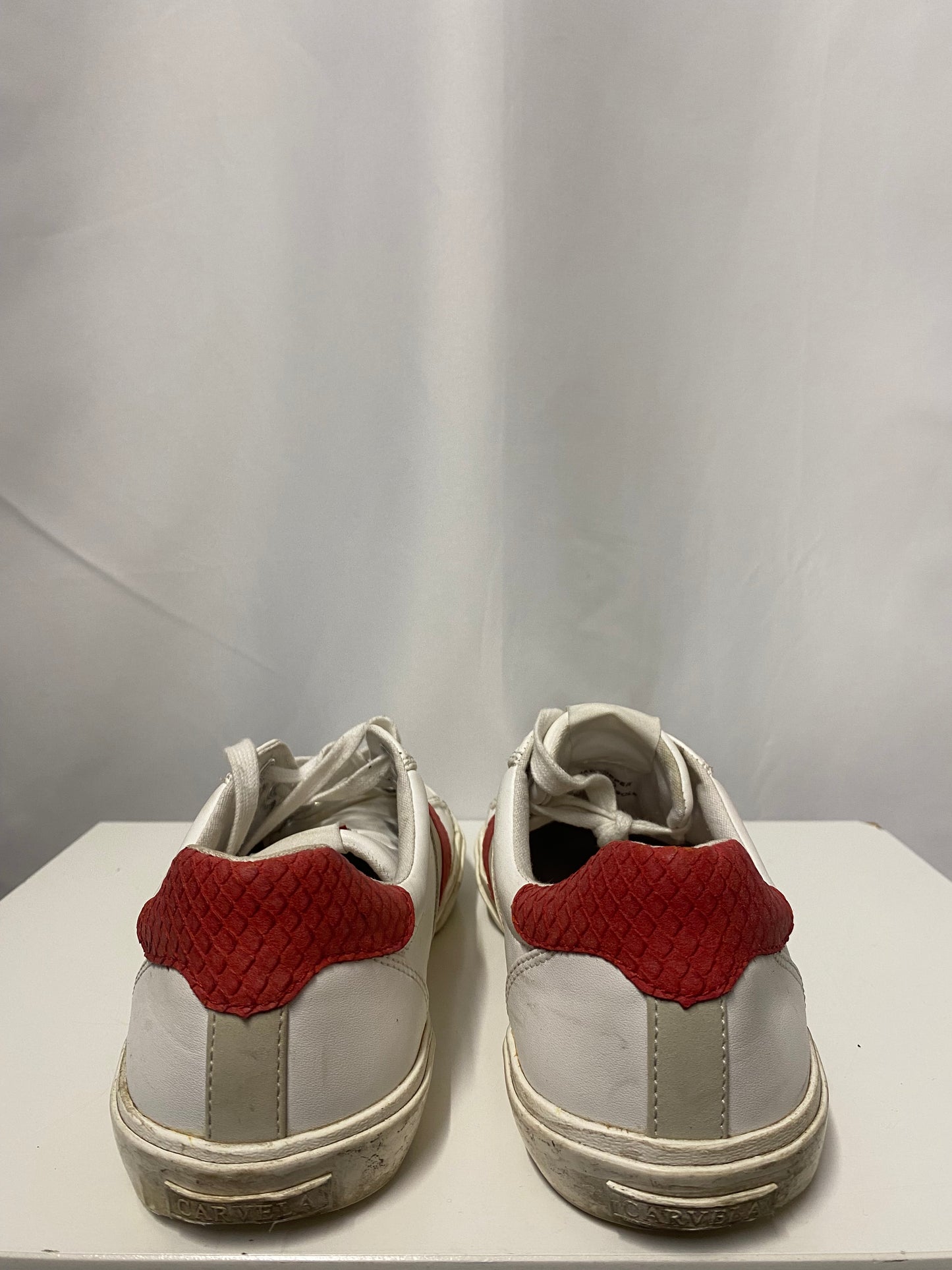 Carvela Red and White Sporty Trainers 6