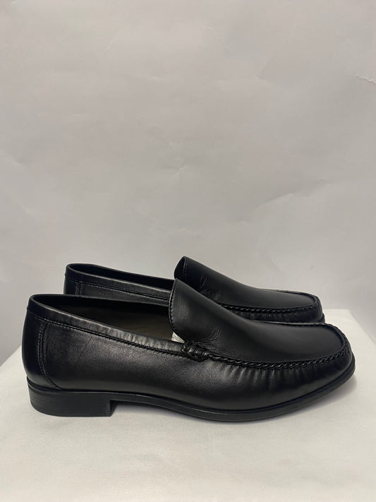 Ecco Black Dress Moccasin Slip On Shoe Men's 9/43 BNIB