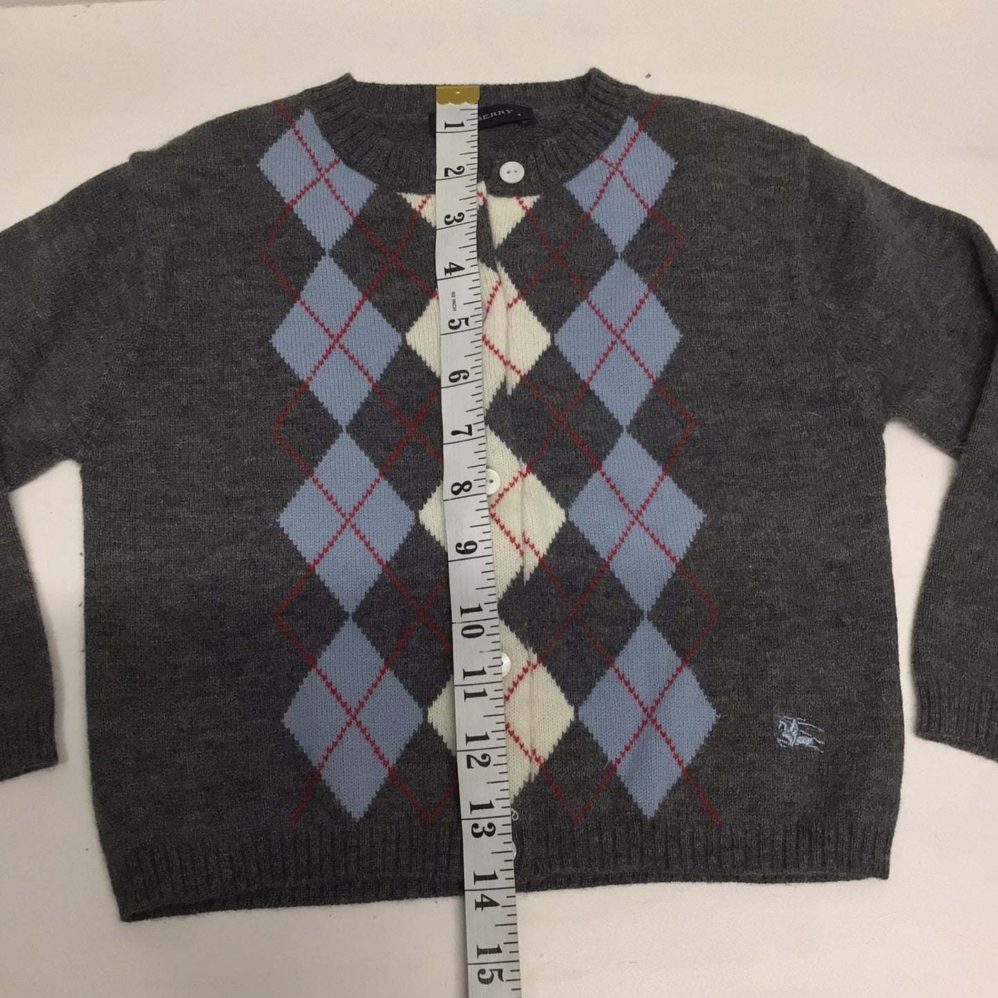 Burberry CWF Baby 2 Piece Grey Jumper Top & Cardigan Set Age 4 yrs (approx.)