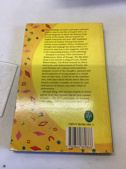 English Alive 1967 1987 Writing From Senior Schools In Southern Africa Michael King
