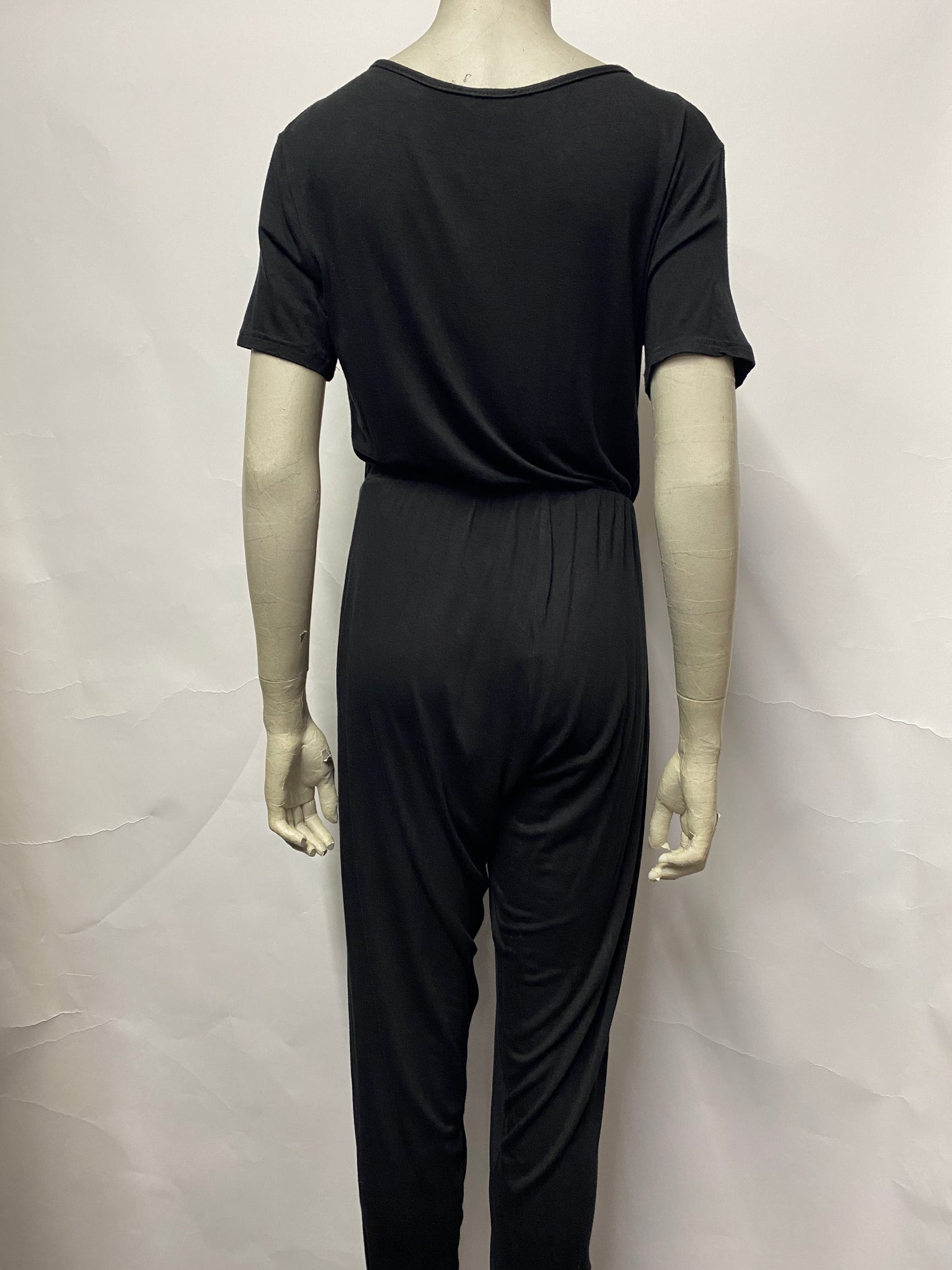 Miso Black Stretch Everyday Jumpsuit 10