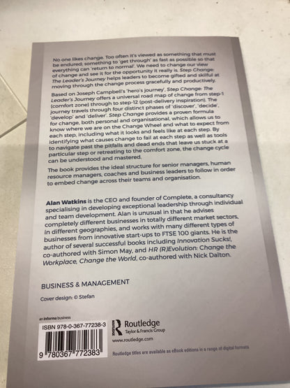 Step Change The Leader's Journey Alan Watkins