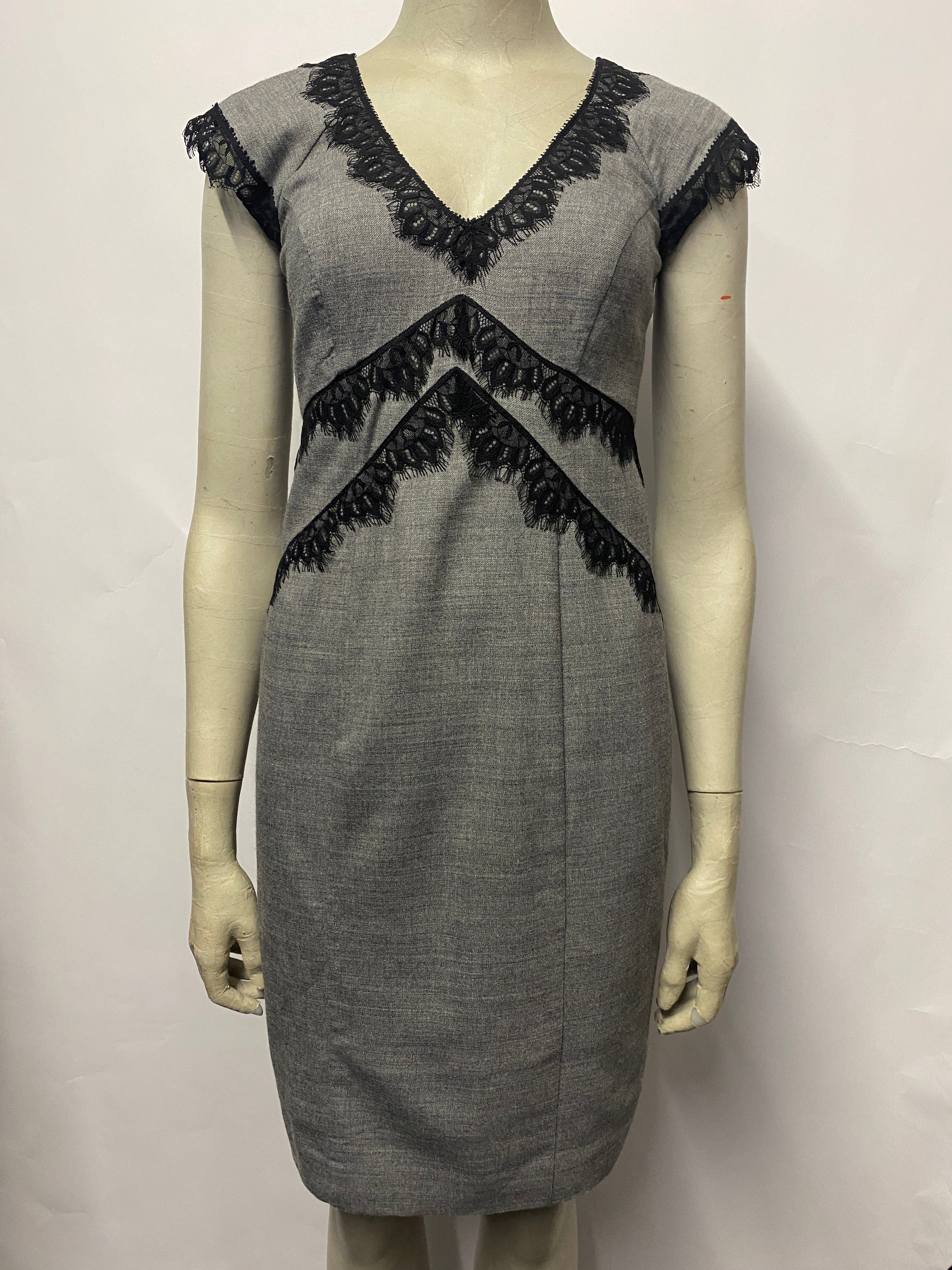 Grey work shop dress uk