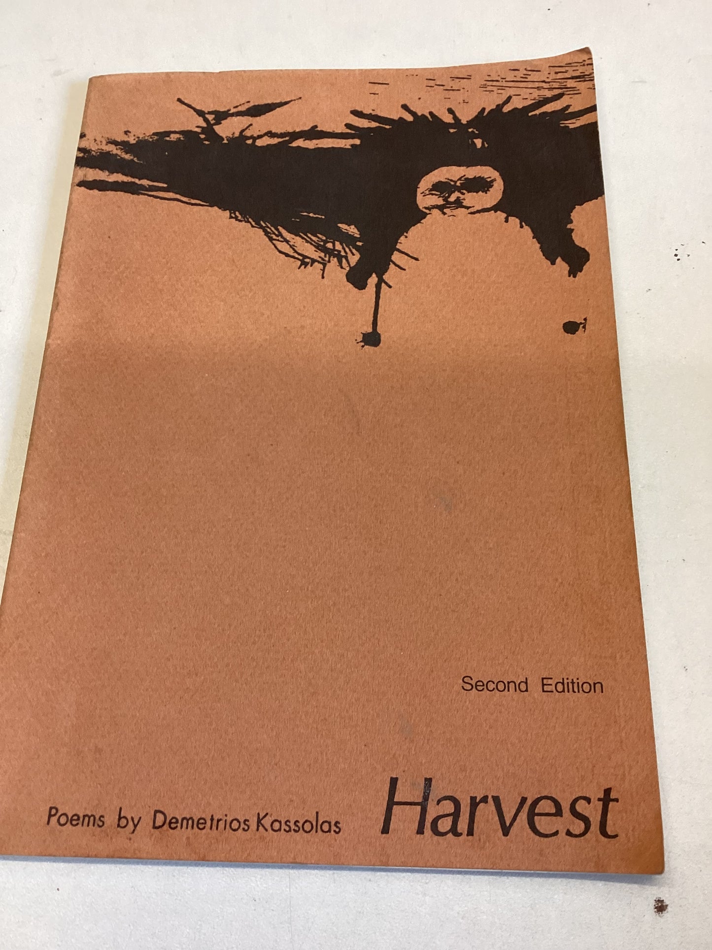 Harvest Poems by Demetrios Kassolas Second Edition