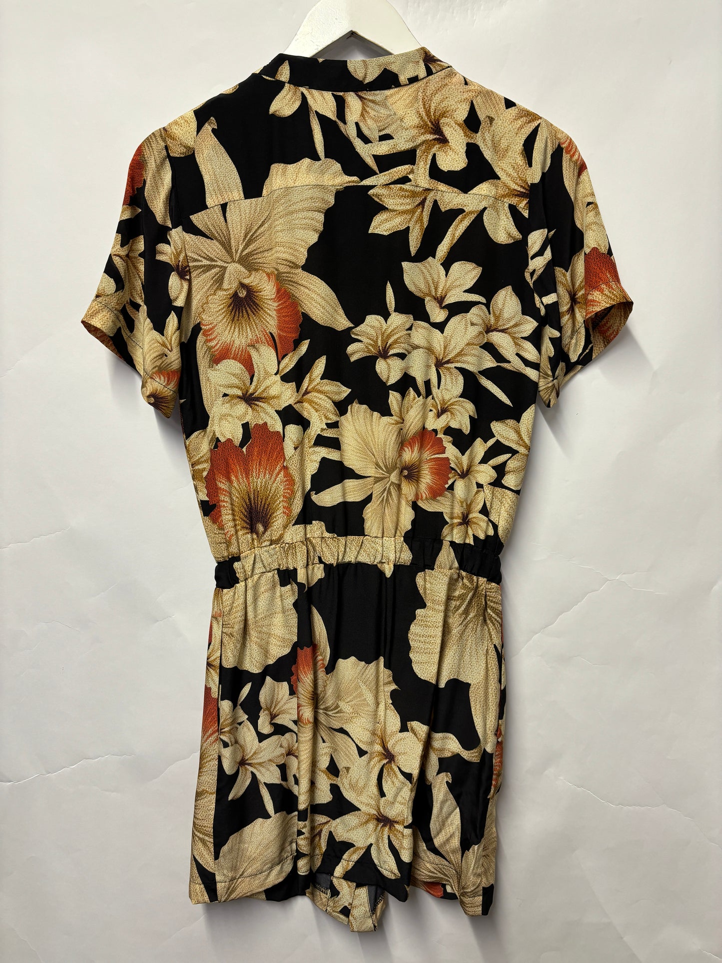 Topshop x Maarten Van Der Horst Floral Silk Shirt Dress 6