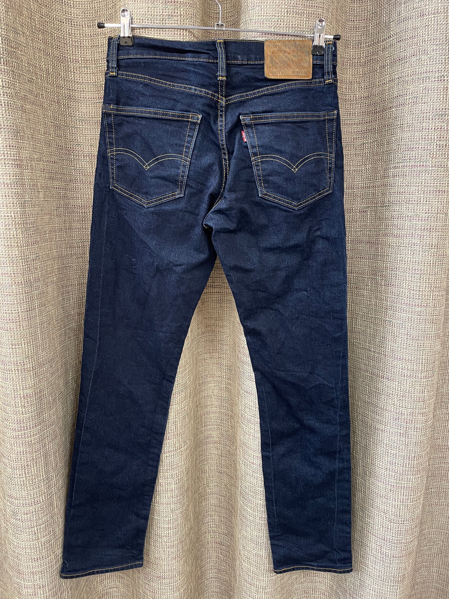 Levi's Levi Strauss Dark Indigo Blue 511 Jeans W 30 L 32
