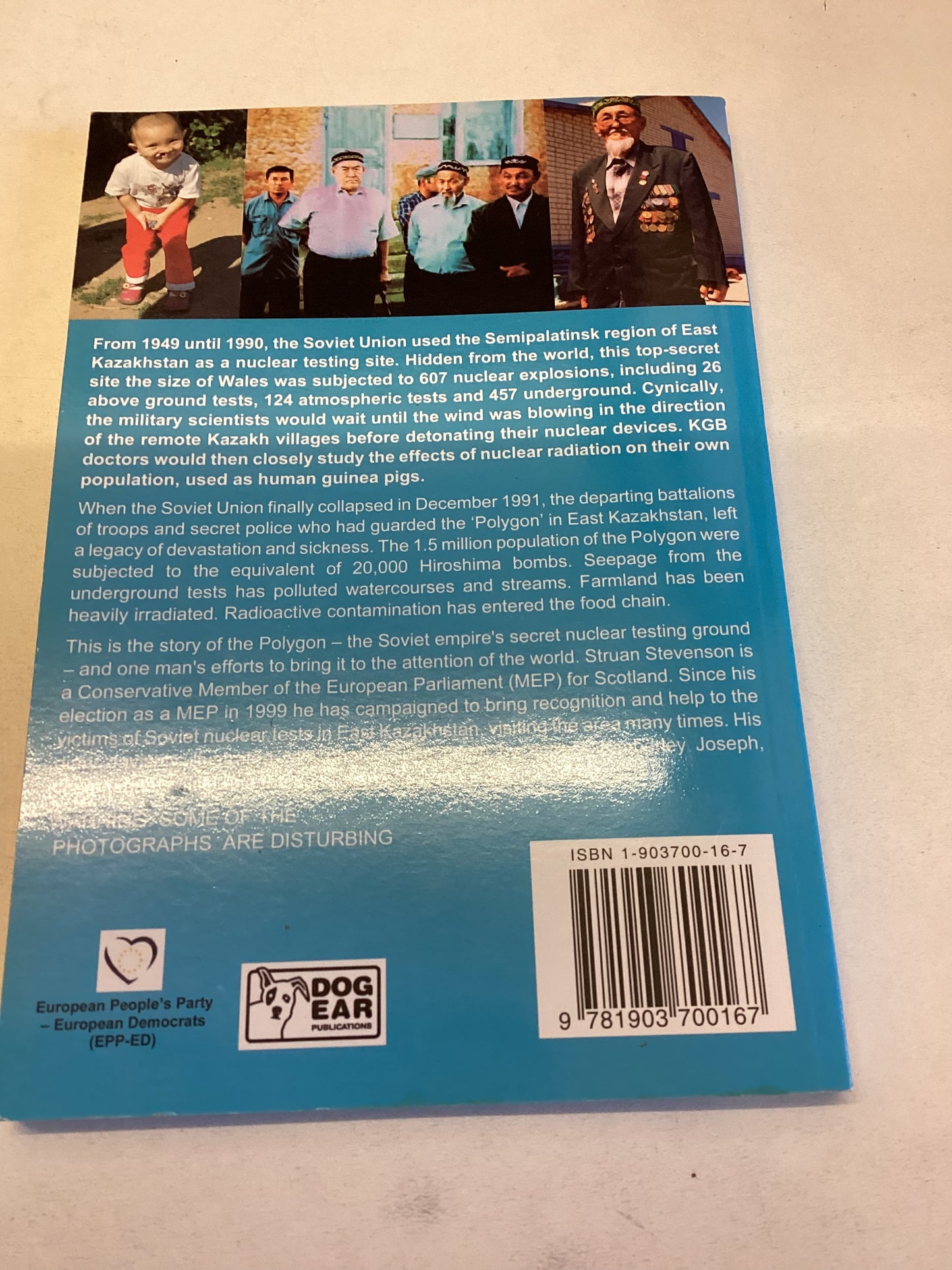 Crying Forever A Nuclear Diary Struan Stevenson