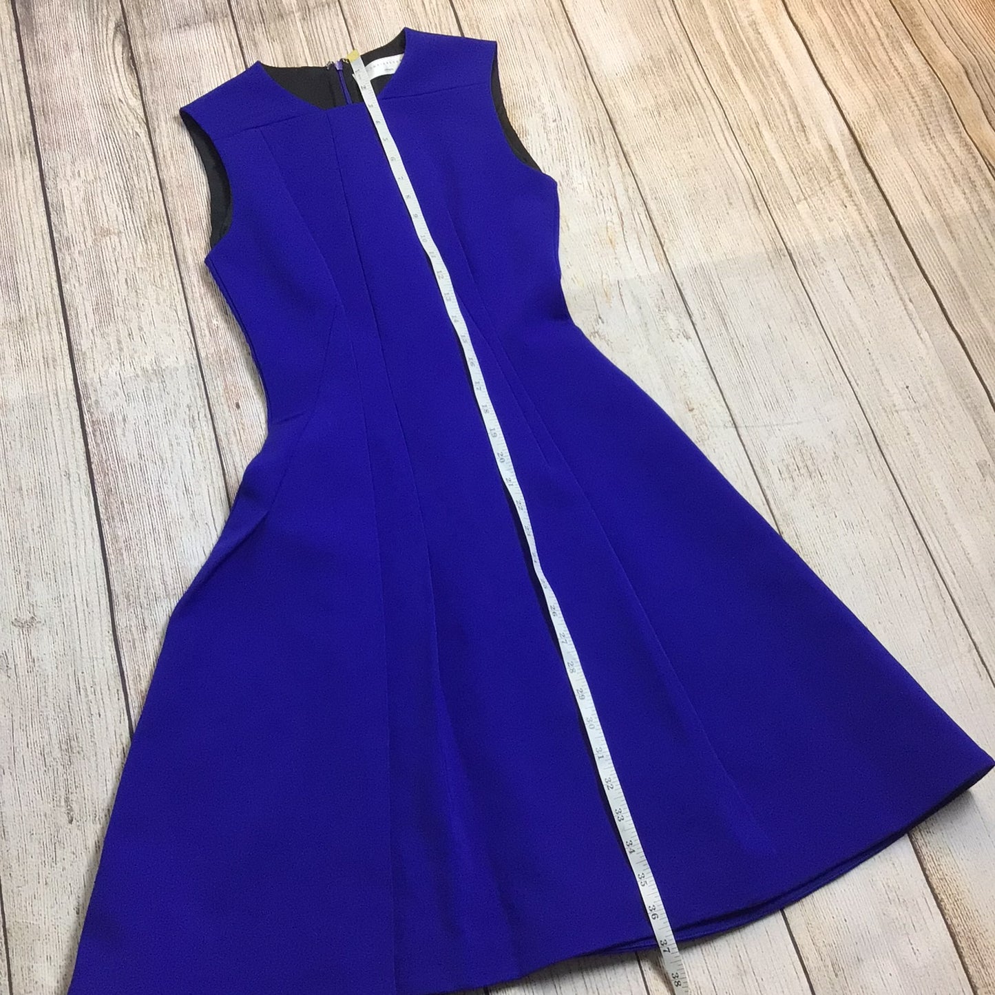 Victoria Beckham Sample Dark Royal Blue Dress SS18 Size XS (approx.)