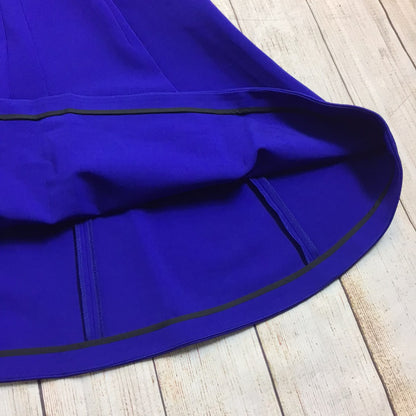 Victoria Beckham Sample Dark Royal Blue Dress SS18 Size XS (approx.)