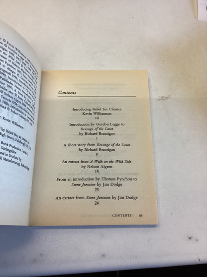 Rebel Yell A Century of Underground Classics Edited and Introduced By Kevin Williamson
