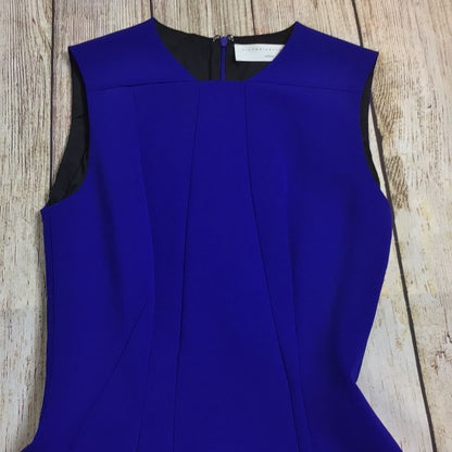 Victoria Beckham Sample Dark Royal Blue Dress SS18 Size XS (approx.)