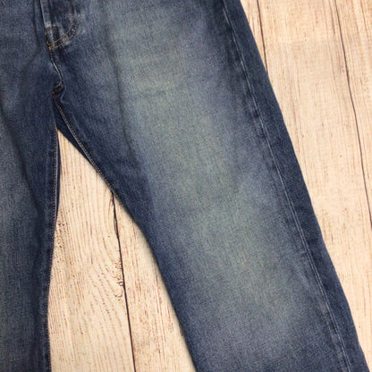 Levi's Blue 501 Straight Leg Jeans Size W34 L30