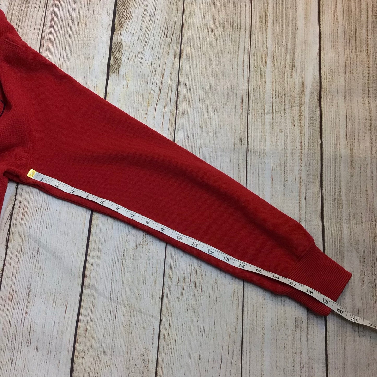 Ariat Red 1/4 Zip Sweatshirt Size M